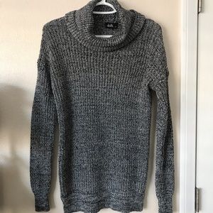 Dotti Grey Turtleneck Sweater